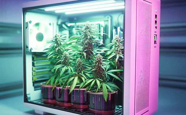 Автоцветущие сорта имеют невысокий рост Автоцветы в стелс боксе