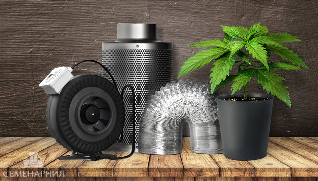 Установка вентиляции в гроубоксе Вентиляция в гроубоксе