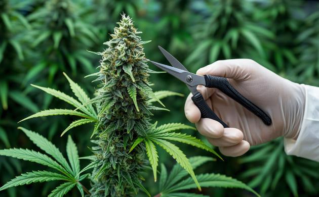 Обрезка куста марихуаны при ревегетации Особенности обрезки куста при ревегетации