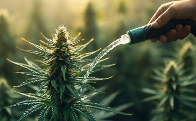 Польза промывки каннабиса Промывка куста конопли